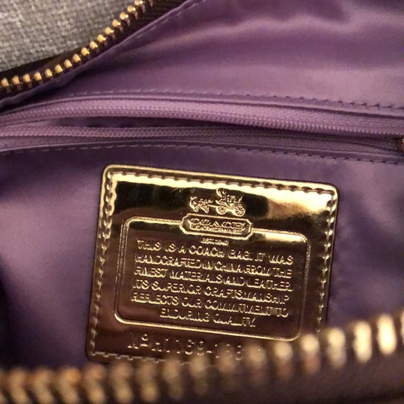 Coach Bags Coach Bag Nwt Cloth Exterior Zipper Closure Coach Bags Coach Bag Nwt Cloth Exterior Zipper Closure